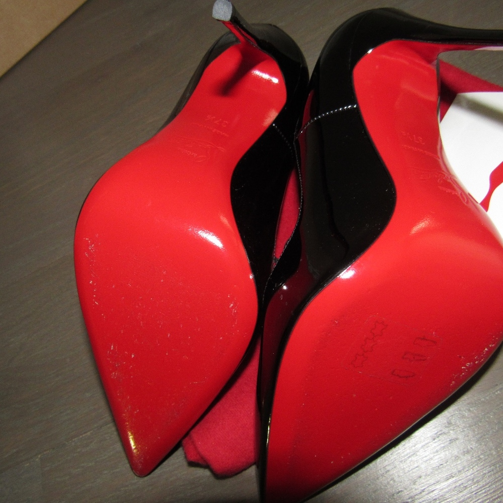 SOLD Christian Louboutin So Kate 37.5 - Picture 4 of 8